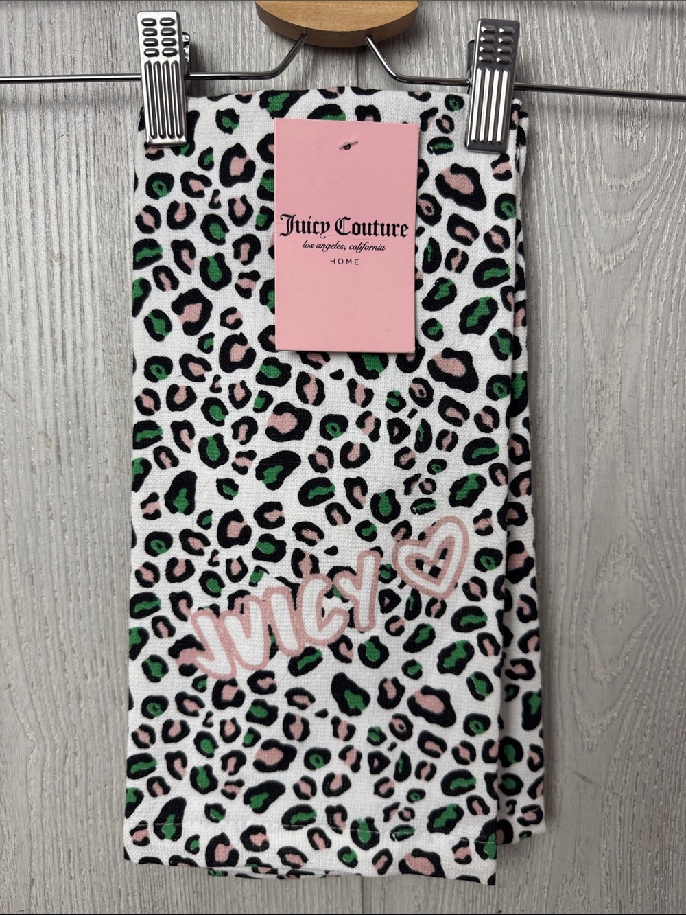 Juicy Couture kitchen towels 16 x 26 inches